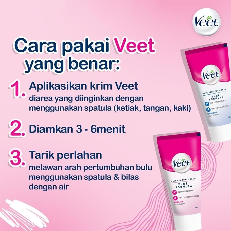 Veet Hair Removal Cream Normal Skin 25g