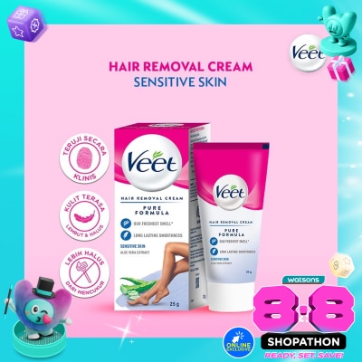 Veet - Veet Hair Removal Cream Sensitive Skin 25g image