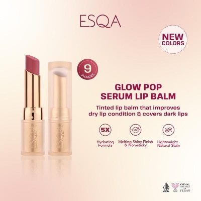 ESQA Esqa Glow Pop Serum Lip Balm After Hour 3g