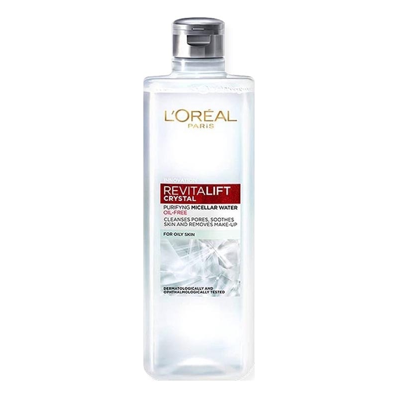 L'Oreal Revitalift Crystal Purifying Micellar Water Oil Free 95ml eStamp