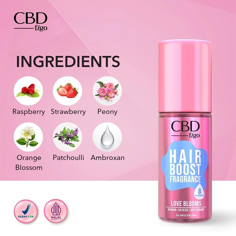 Figo Hair Boost Fragrance Love Blooms 100ml