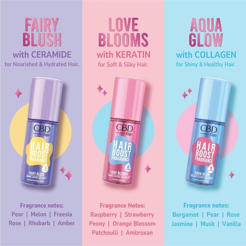 Figo Hair Boost Fragrance Love Blooms 100ml