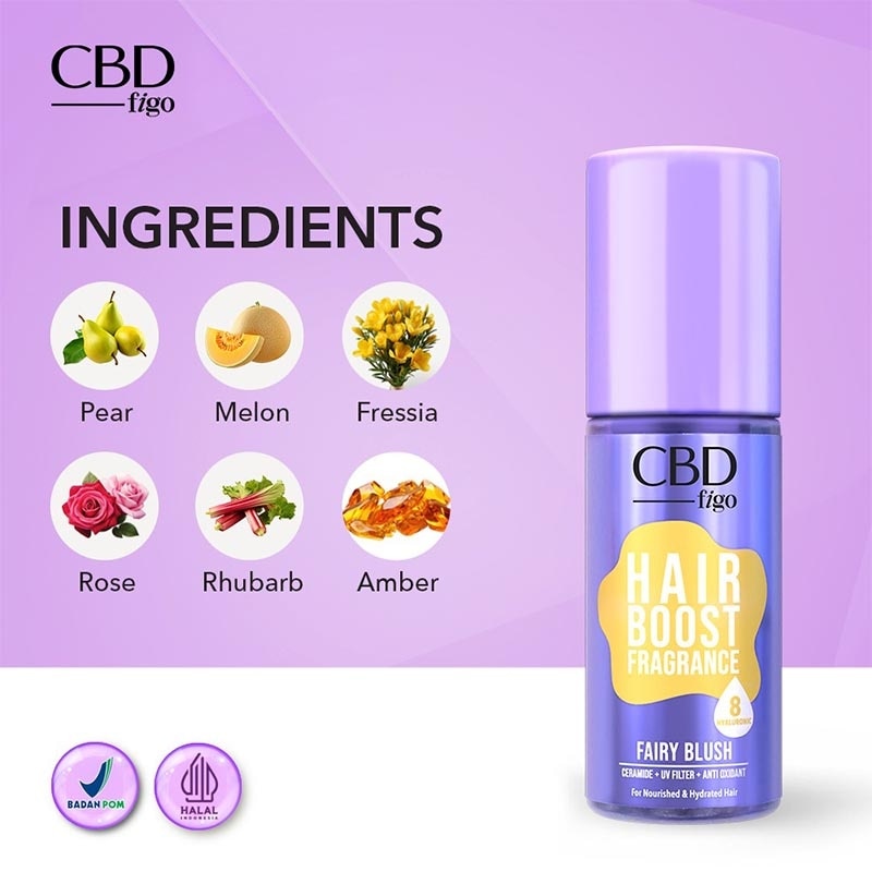 Figo Hair Boost Fragrance Fairy Blush 100ml