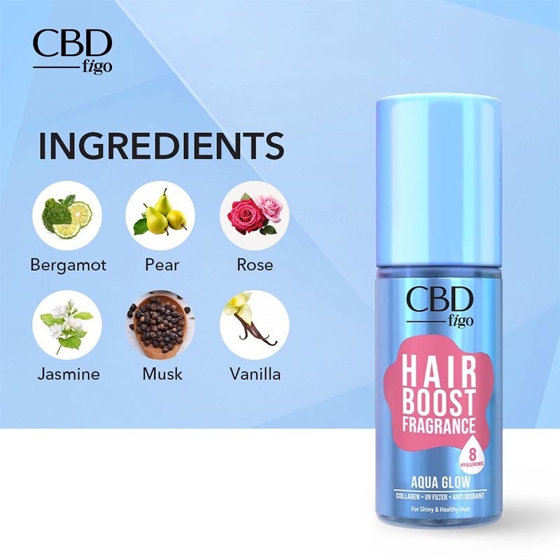 Figo Hair Boost Fragrance Aqua Glow 100ml