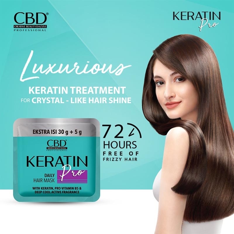 Professional Keratin Pro Daily Use Hair Mask Sachet 35g