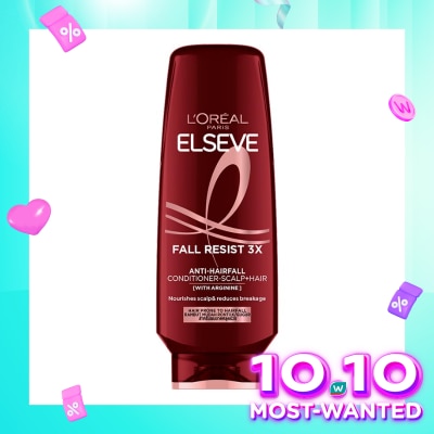L'OREAL L'Oreal Elseve Fall Resist 3x Anti-Hairfall Conditioner Scalp + Hair 265ml