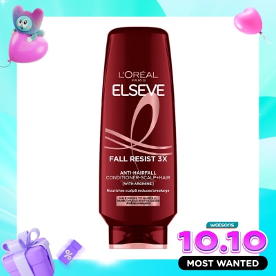 L'OREAL L'Oreal Elseve Fall Resist 3x Anti Hairfall Conditioner Scalp + Hair 265ml image