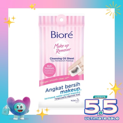 BIORE - Cleansing Oil Sheet 10'S
