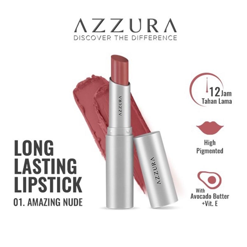 Longlasting Lipstick 01 Amazing Nude 3g