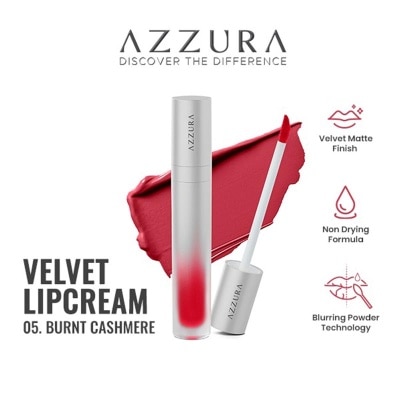 AZZURA Velvet Lipcream 05 Burnt Cashmere 4g