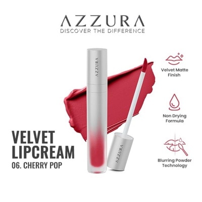 AZZURA Velvet Lipcream 06 Cherry Pop 4g