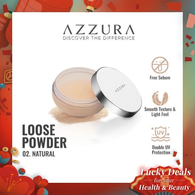 AZZURA Loose Powder 02 Natural 30g