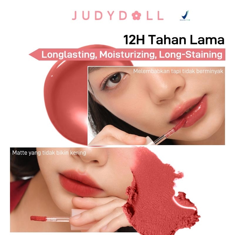 Judydoll Matte Lip Mud - M49 2.8g