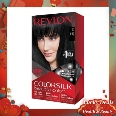 REVLON Colorsilk Beautiful Color (Hair Color) Black 10