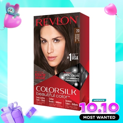 REVLON Colorsilk Beautiful Color 20 Brown Black image