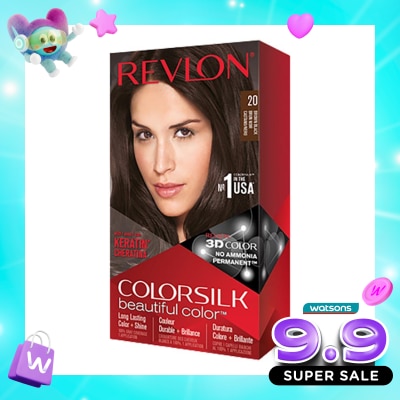 REVLON - Colorsilk Beautiful Color 20 Brown Black image