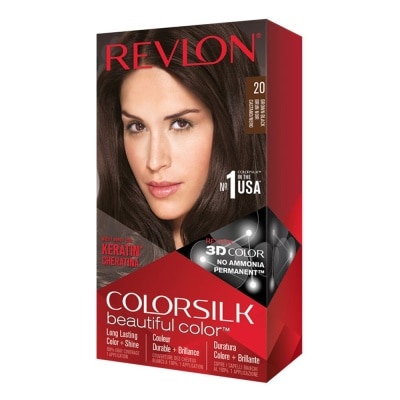 REVLON Colorsilk Beautiful Color (Hair Color) Brown Black 20