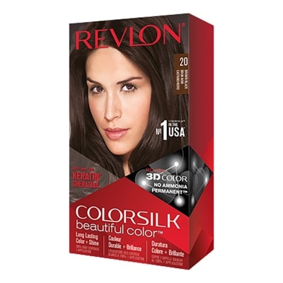 REVLON - Colorsilk Beautiful Color 20 Brown Black