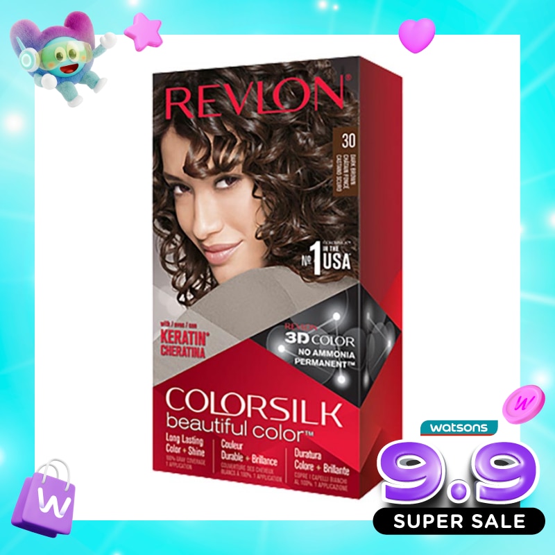 Colorsilk Hair Color Dark Brown 030 image