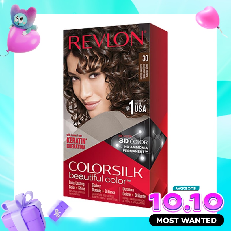 Colorsilk Hair Color Dark Brown 030 image