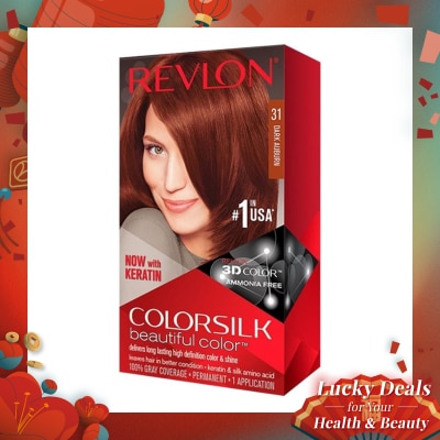 REVLON Colorsilk Beautiful Color (Hair Color) Dark Auburn 31