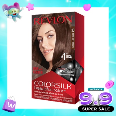 REVLON - Colorsilk Beautiful Color 33 Dark Soft Brown image