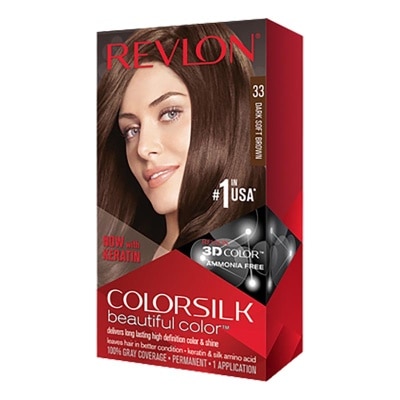 REVLON - Colorsilk Beautiful Color 33 Dark Soft Brown