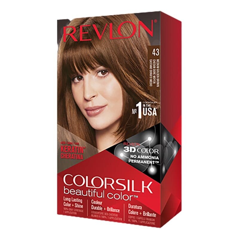 Colorsilk Beautiful Color (Hair Color) Medium Golden Brown 43