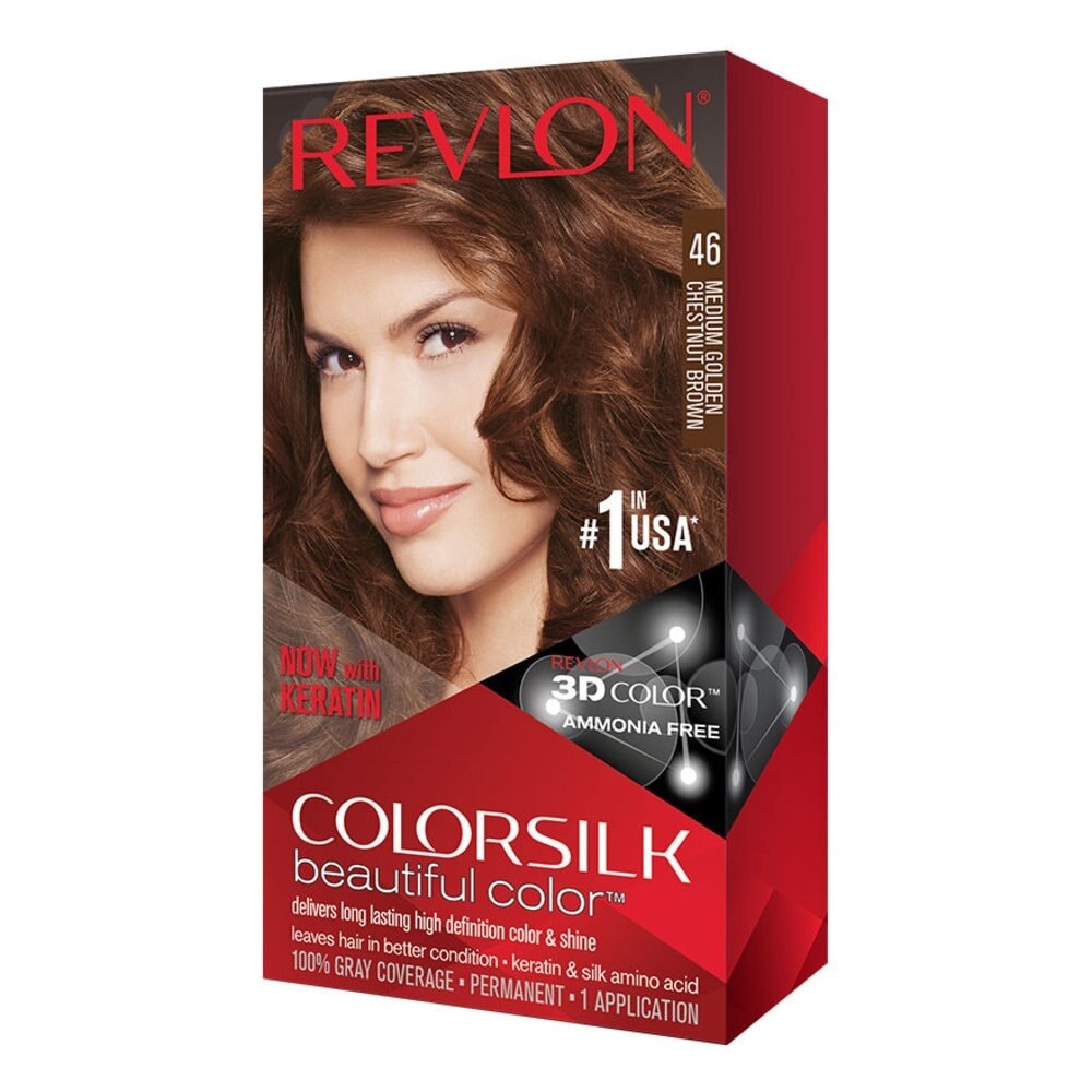 Colorsilk Beautiful Color (Hair Color) Medium Golden Chestnut Brown 46