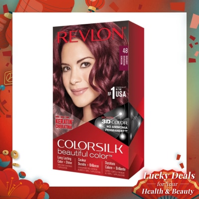 REVLON Colorsilk Beautiful Color (Hair Color) Burgundy 48