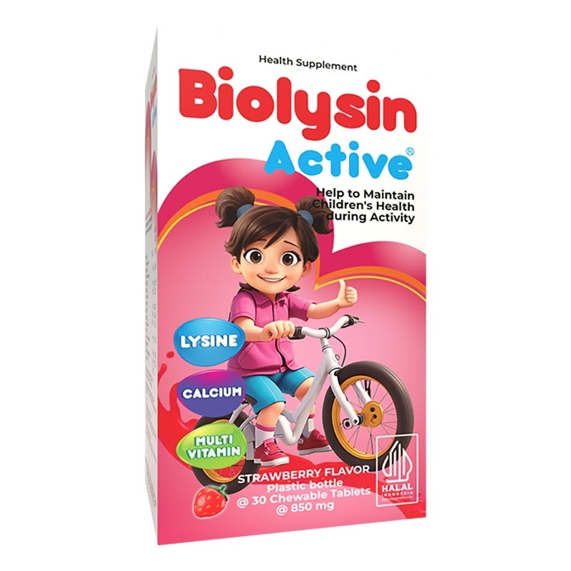 Active Strawberry Tablet 30'S