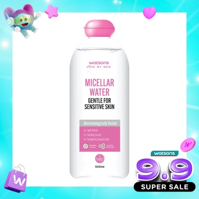 WATSONS - Watsons Micellar Water Gentle for Sensitive Skin 500ml image