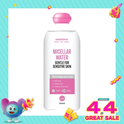 WATSONS - Watsons Micellar Water Gentle for Sensitive Skin 500ml