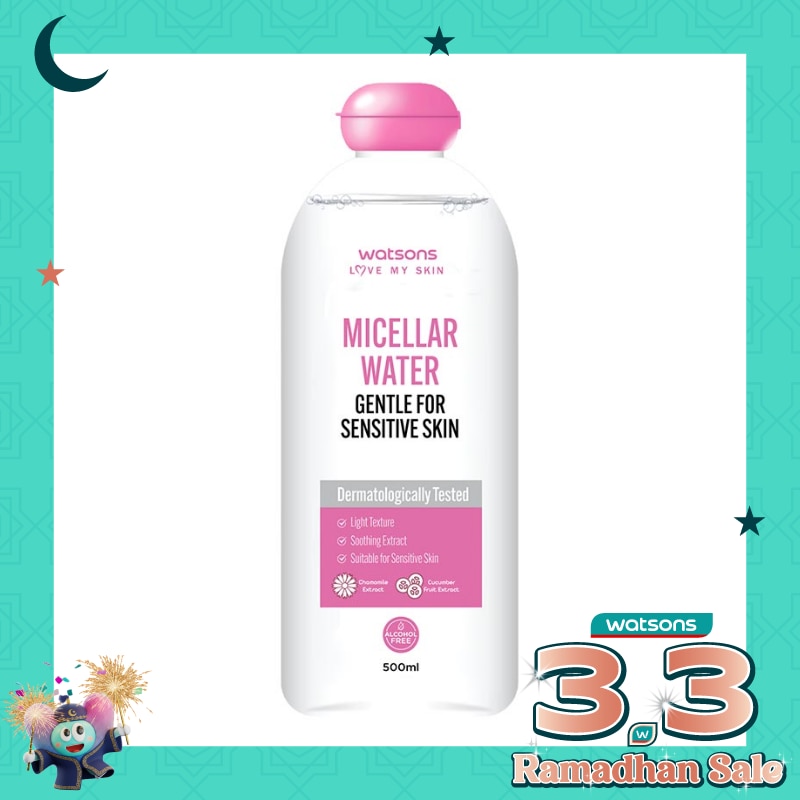 Watsons Micellar Water Gentle for Sensitive Skin 500ml