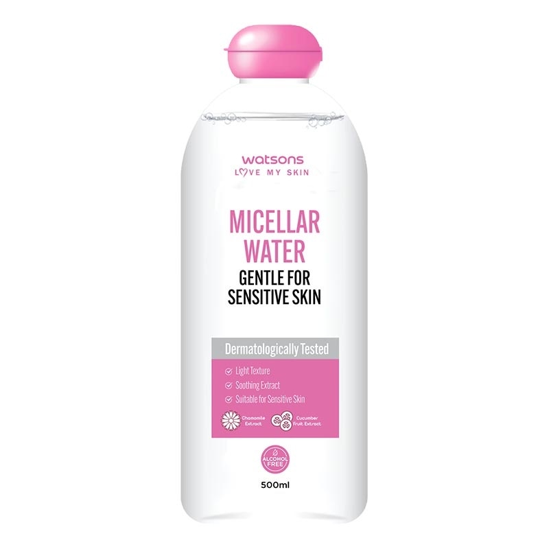 Watsons Micellar Water Gentle for Sensitive Skin 500ml