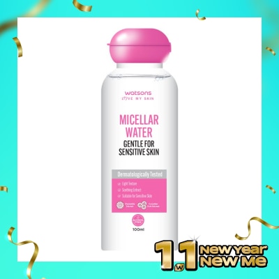 WATSONS Watsons Micellar Water Gentle for Sensitive Skin 100ml