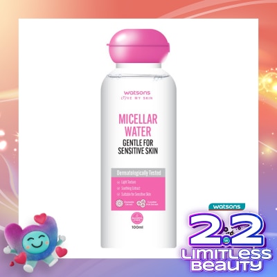 WATSONS Watsons Micellar Water Gentle for Sensitive Skin 100ml