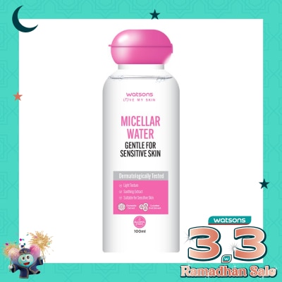 WATSONS Watsons Micellar Water Gentle for Sensitive Skin 100ml