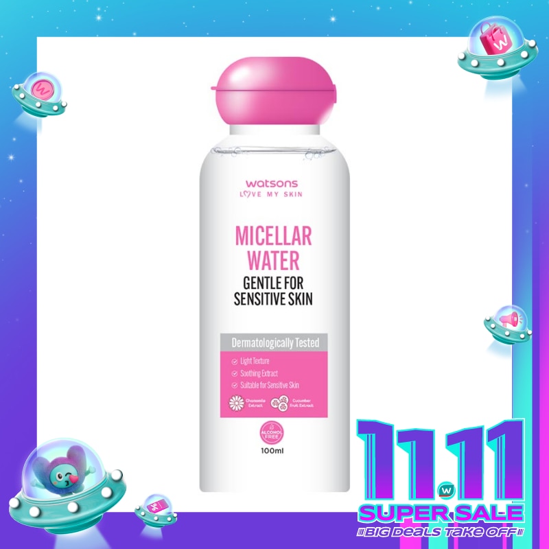 Watsons Micellar Water Gentle for Sensitive Skin 100ml