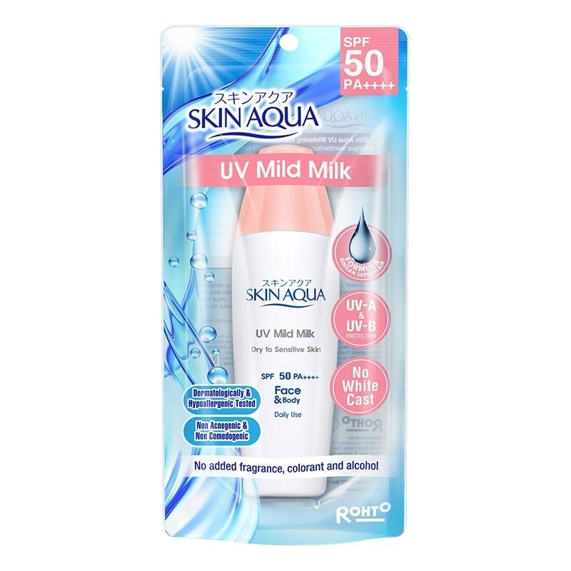 Sunscreen Skin Aqua UV Mild Milk SPF 25 40ml