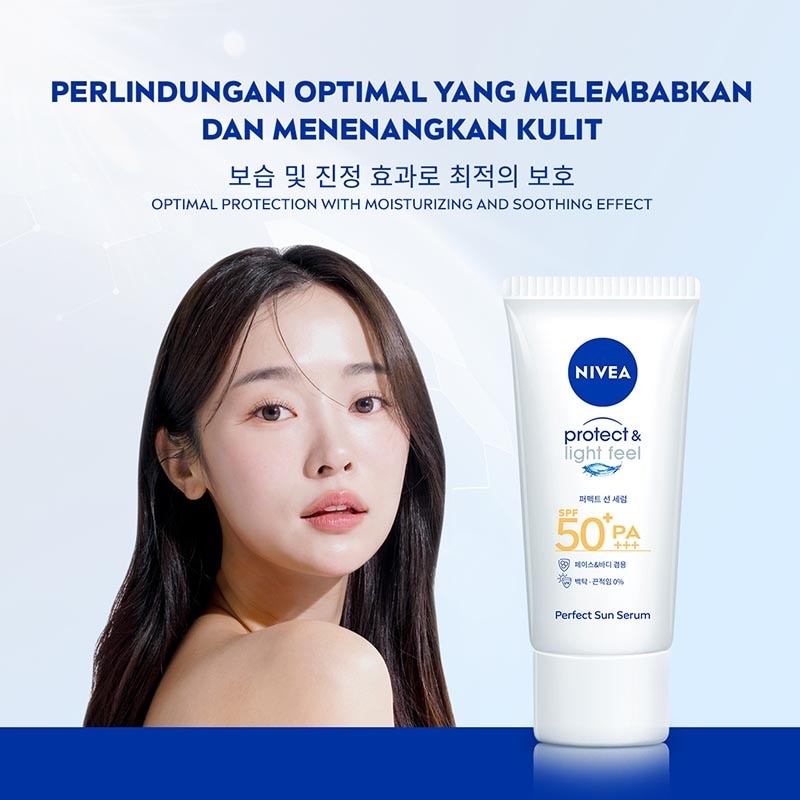 Nivea Sun Face Serum Protect & Light Feel SPF50+ PA+++ 90ml