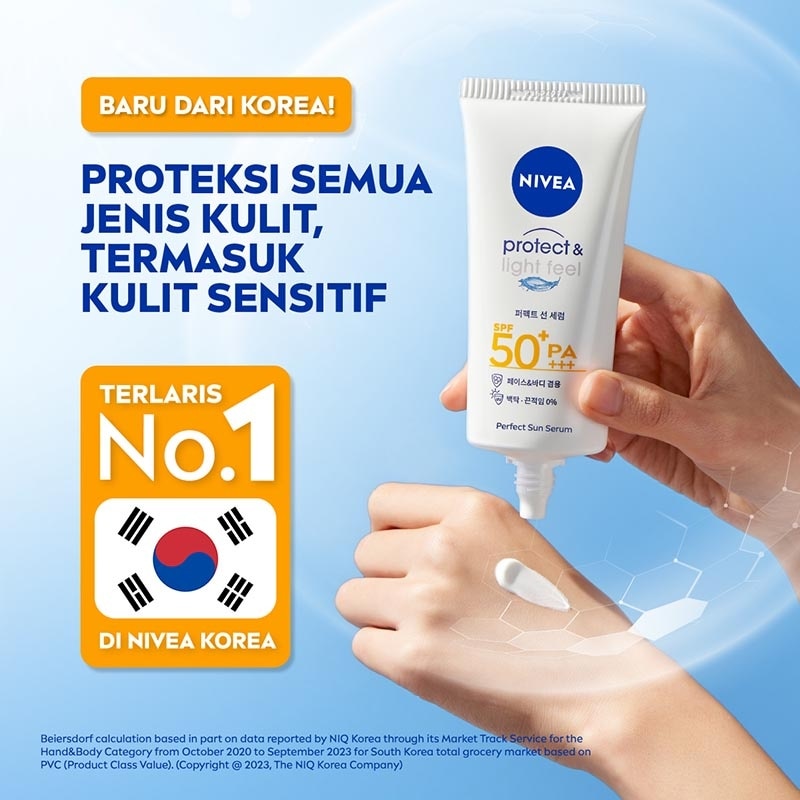 Nivea Sun Face Serum Protect & Light Feel SPF50+ PA+++ 90ml