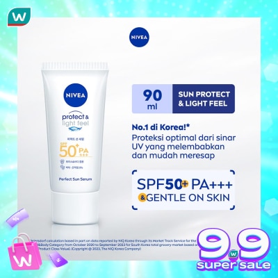 NIVEA Nivea Sun Face Serum Protect & Light Feel SPF50+ PA+++ 90ml