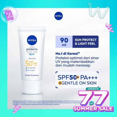NIVEA Nivea Sun Face Serum Protect & Light Feel SPF50+ PA+++ 90ml