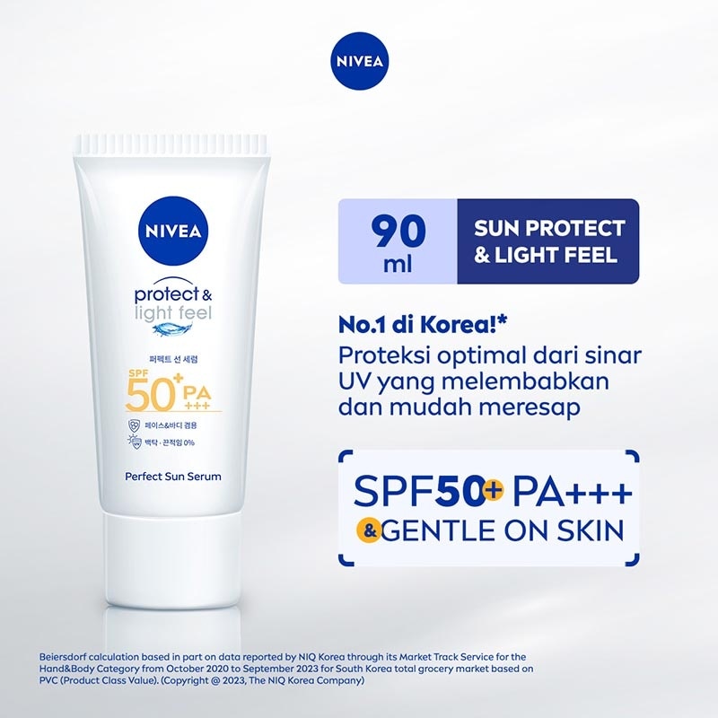 Nivea Sun Face Serum Protect & Light Feel SPF50+ PA+++ 90ml