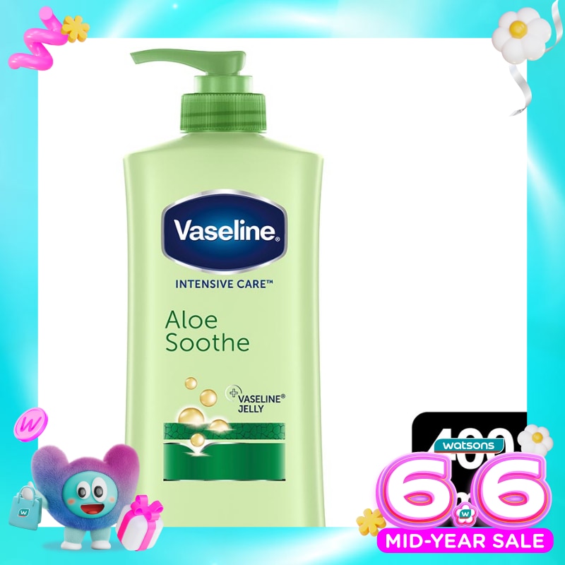 Vaseline Aloe Vera Body Lotion 400ml Intensive Care Aloe Soothe