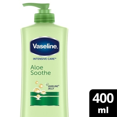 Vaseline Aloe Vera Body Lotion 400ml Intensive Care Aloe Soothe
