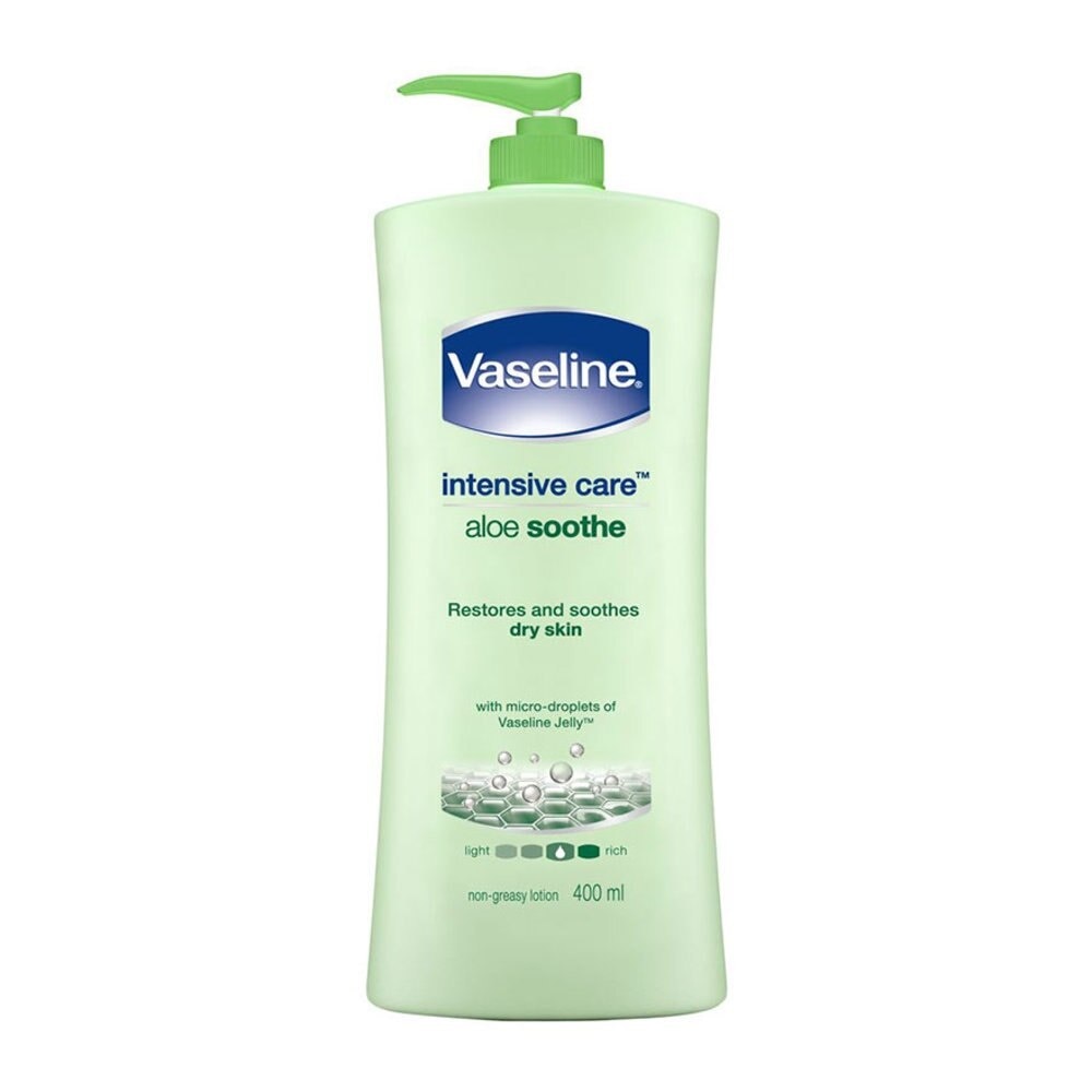 Vaseline Aloe Vera Body Lotion 400ml Intensive Care Aloe Soothe