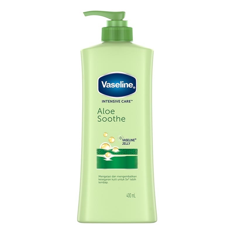 Vaseline Aloe Vera Body Lotion 400ml Intensive Care Aloe Soothe