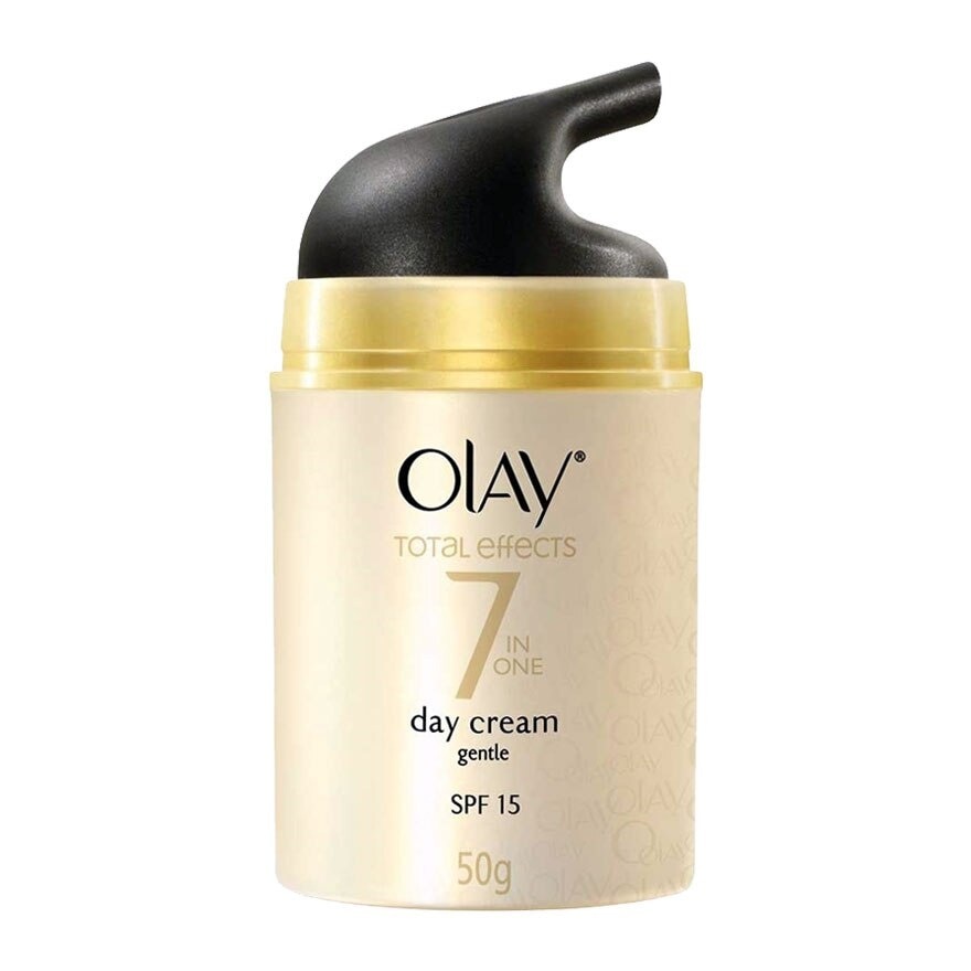 Promo Harga Olay Total Effects 7 in 1 Anti Ageing Day Cream Gentle SPF 15 50 gr - Watsons